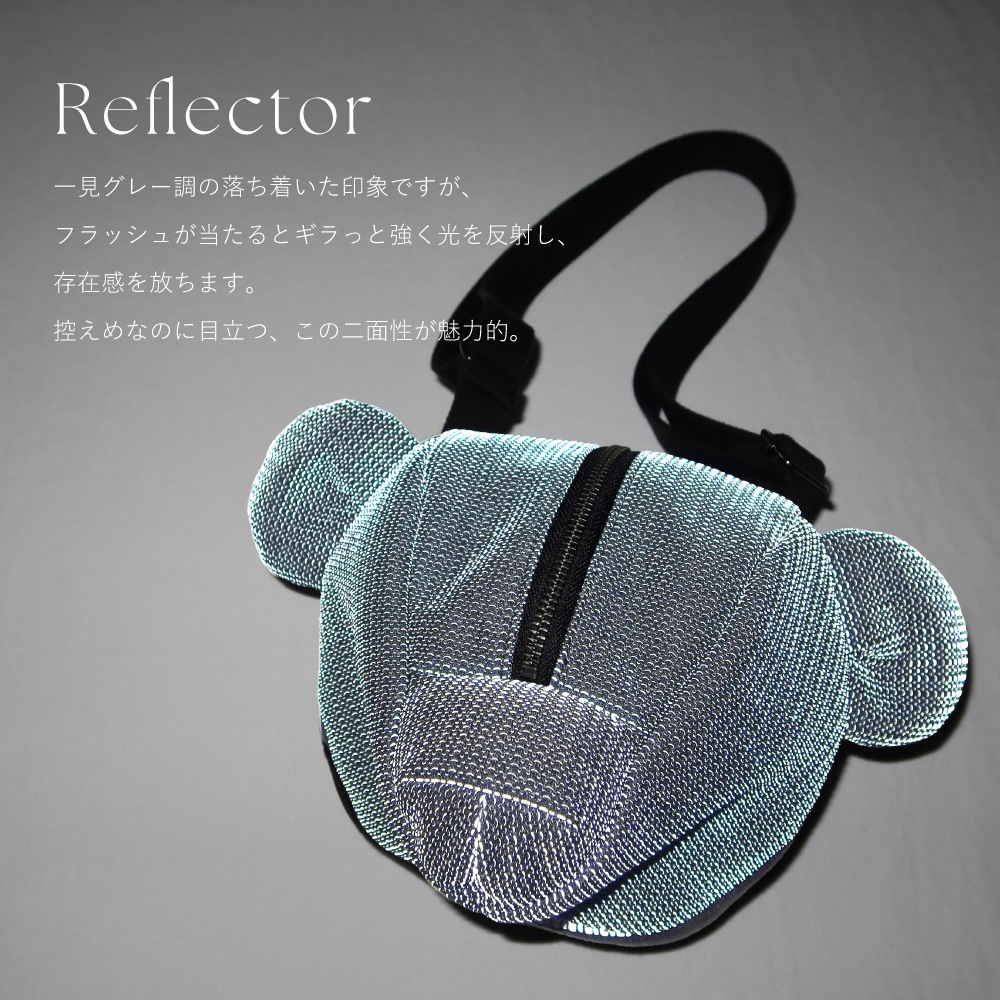 ��agumi �� TRICOLUM�� bear head bag