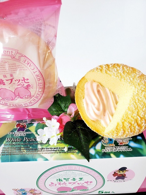 竜王 白桃ブッセ | 加工品 | 近江米 近江牛の販売 滋賀竜王まるしぇ