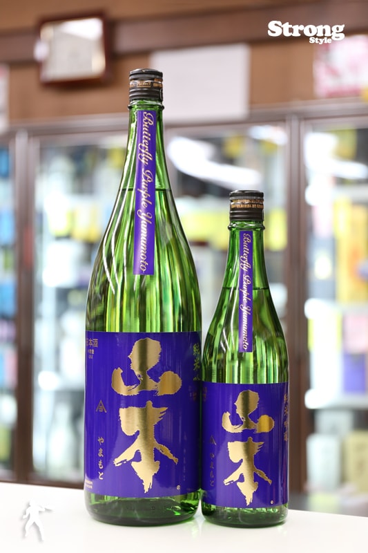 山本 バタフライパープル 亀の尾 純米吟醸 720ml｜日本酒,秋田)山本