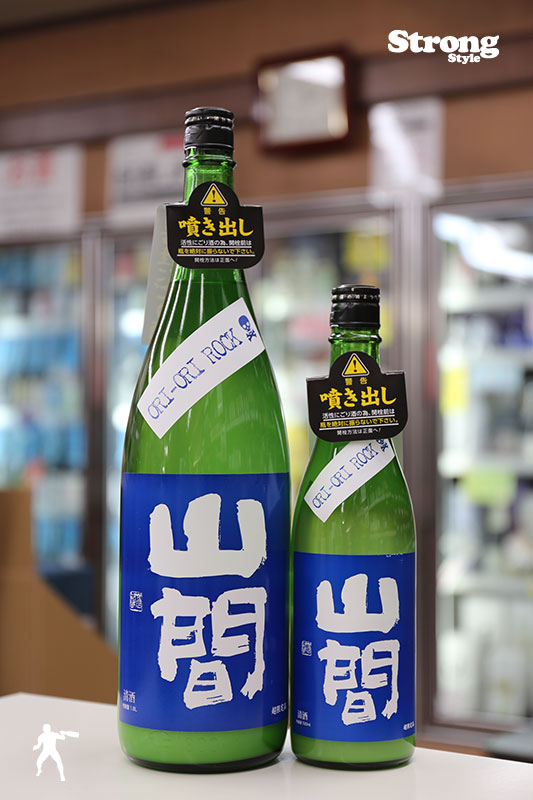新酒/山間 ORIORI ROCK【青】 活性にごり純米吟醸 1800ml｜日本酒,新潟