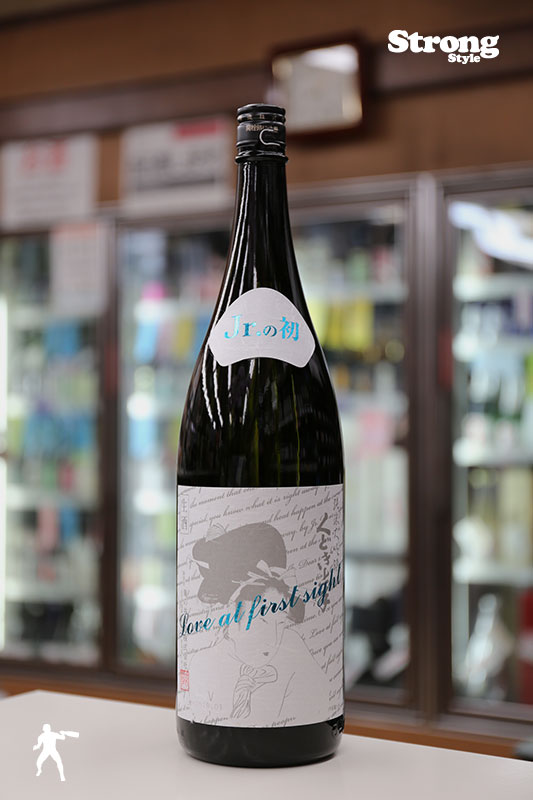 1人1本/くどき上手 一目惚れ Jrの初搾り 純米大吟醸生 1800ml｜日本酒
