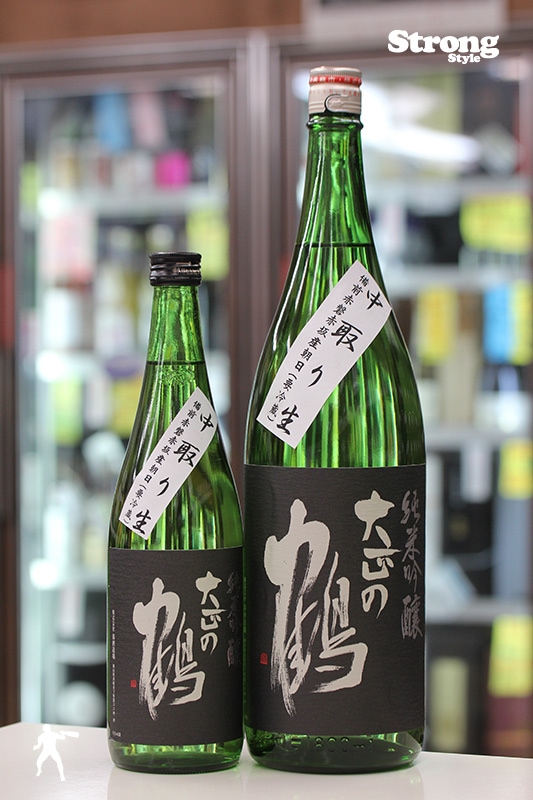 中取り/大正の鶴 純米吟醸 無ろ過生原酒 720ml｜日本酒,岡山)大正の鶴