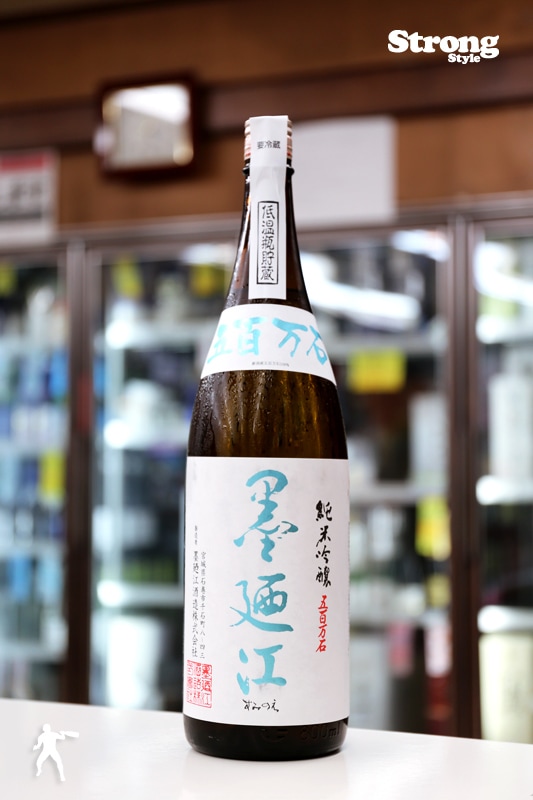 低温瓶貯蔵/墨廼江 五百万石 純米吟醸 1800ml｜日本酒,宮城)墨廼江｜利