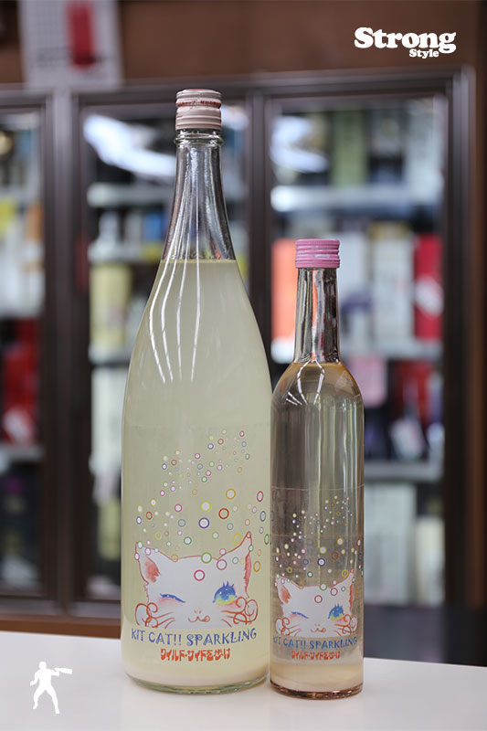 新酒/三芳菊 KIT CAT スパークリング純米吟醸 500ml｜日本酒,徳島)三芳