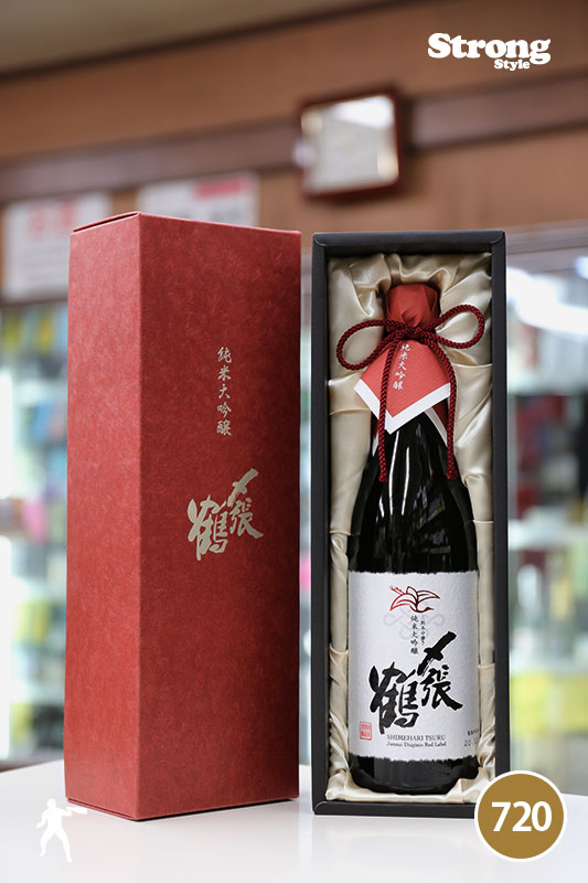 限定12本/RED LABEL 〆張鶴 純米大吟醸 山田錦35 720ml｜日本酒,新潟