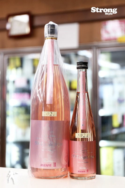 59Takachiyo 赤色ロゼ season2 純米無ろ過生 1800ml｜日本酒,新潟)高
