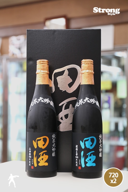 田酒 純米大吟醸 短稈渡船/山田穂 720ml×2 ギフト箱入り 完売】田酒 純米大吟醸 短稈渡船&山田穂セット 1440ml(720ml×2