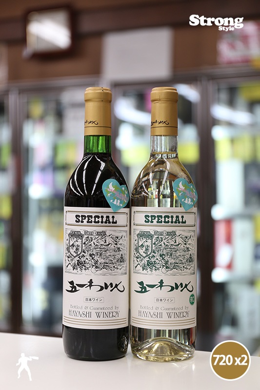 動物支援プロジェクト/五一わいん スペシャル赤＆白辛口 720ml×2｜日本