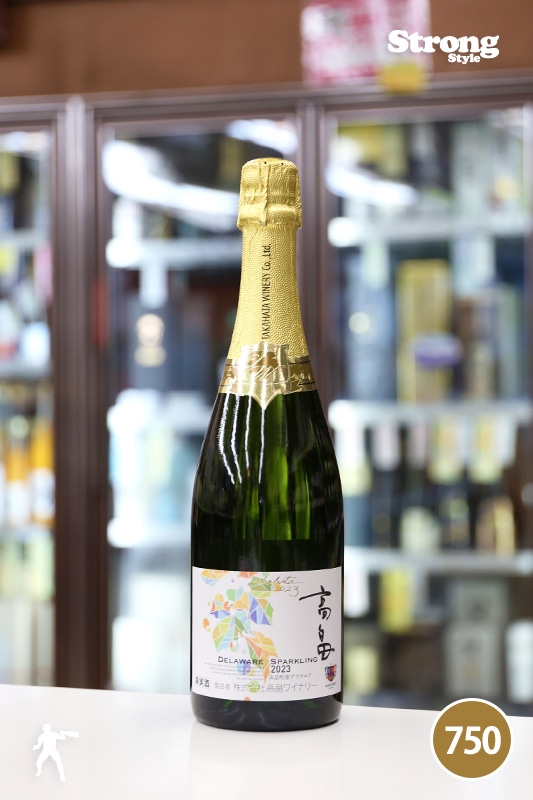 新酒/高畠 2023 スパークリング デラウェア TAKAHATA Winery Sparkling
