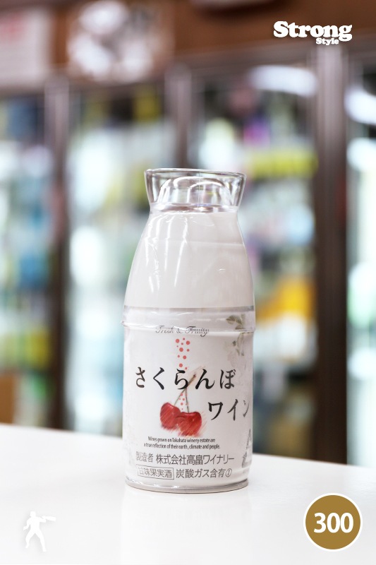 高畠 さくらんぼワイン（缶入り・カップ付） Takahata Winery 300ml
