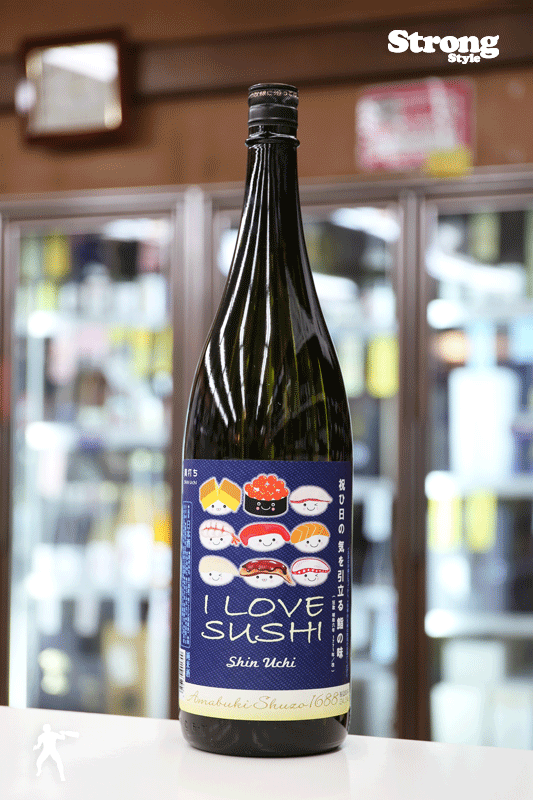 天吹 アイラブスシ 真打ち 超辛口純米 I LOVE SUSHI 1800ml｜日本酒