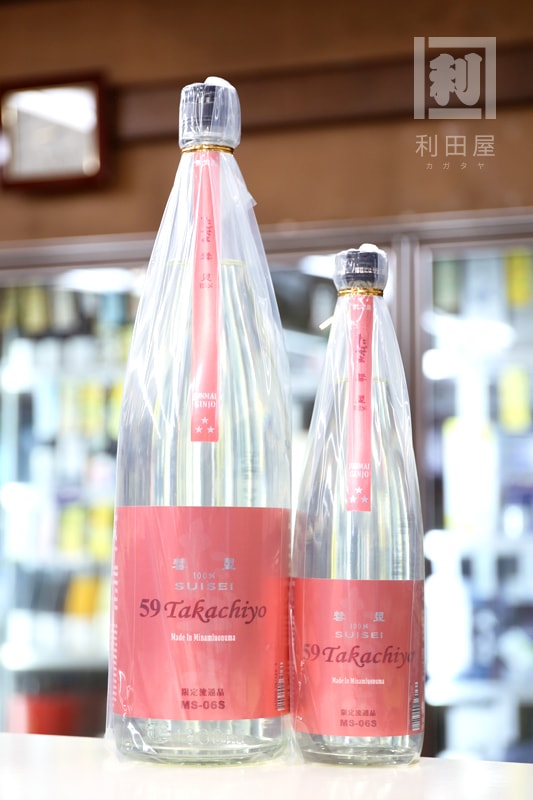 ワンピなど最旬ア！ SUISEI 59Takachiyo 彗星 1800ml｜日本酒 純米吟醸 無調整生原酒 バレエ