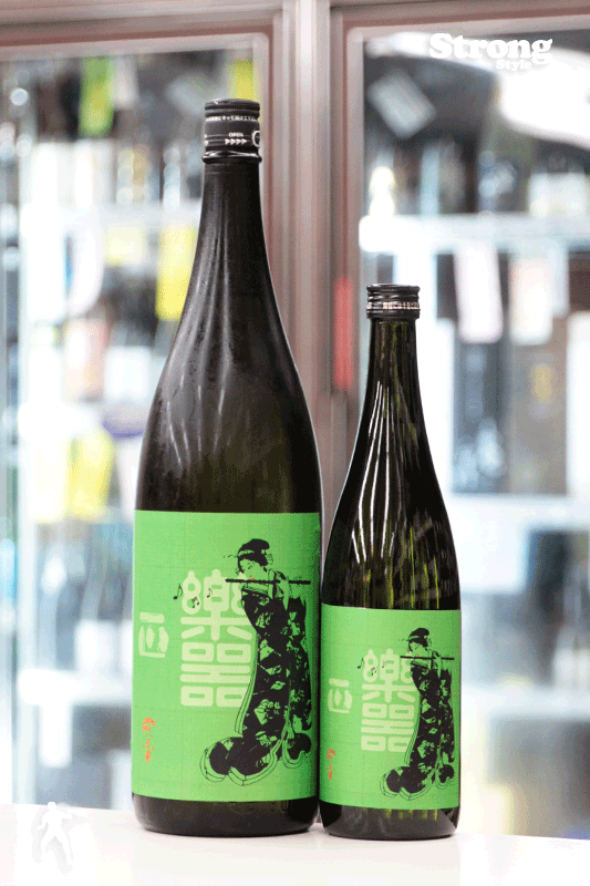 楽器正宗 出羽燦々 中取り純米吟醸 1800ml｜日本酒,福島)楽器正宗/自然