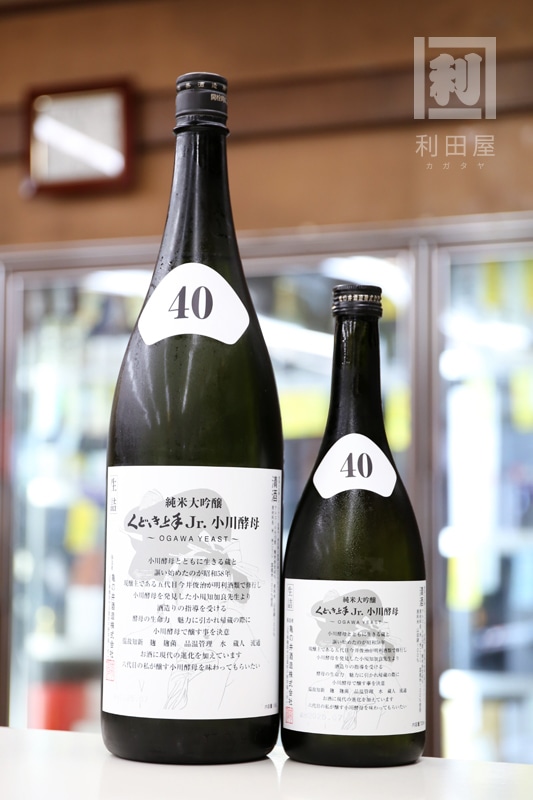 くどき上手 Jr.の小川酵母 山田錦 純米大吟醸40 Ogawa-YEAST 1800ml
