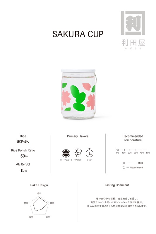 �ռ�/Ohmine SAKURA CUP 100ml