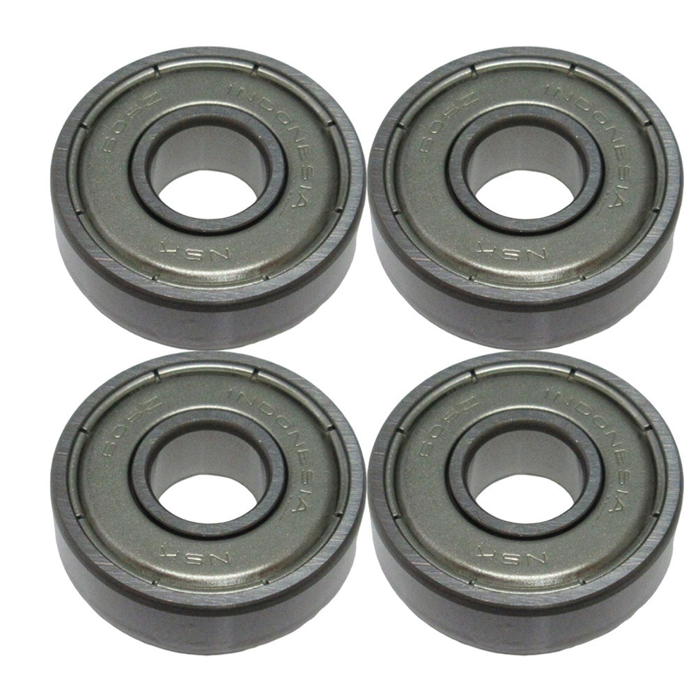 4個 NSK 608ZZ 外径22,内径8,幅7mm スケボー用 ベアリング スチール製