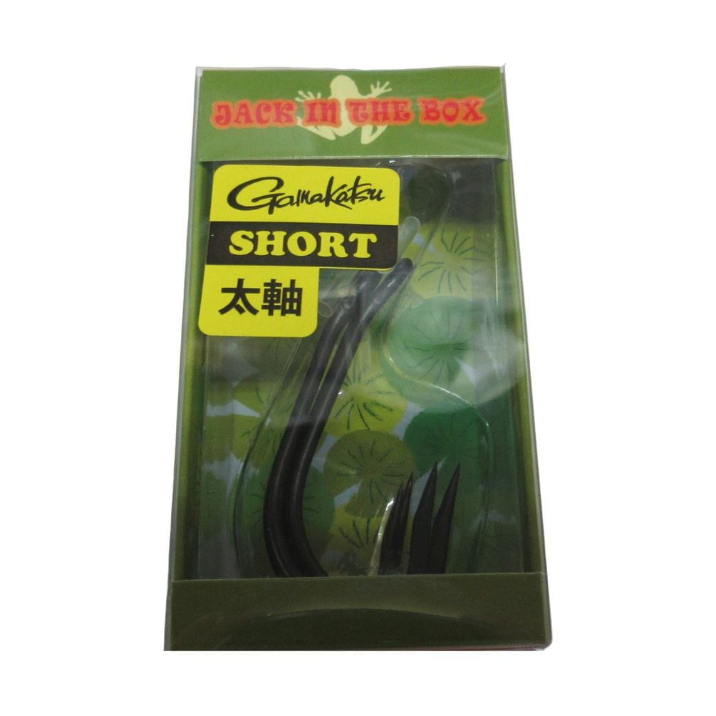 フック フィネス ダブルフックセット ショートシャンク がまかつ 2本