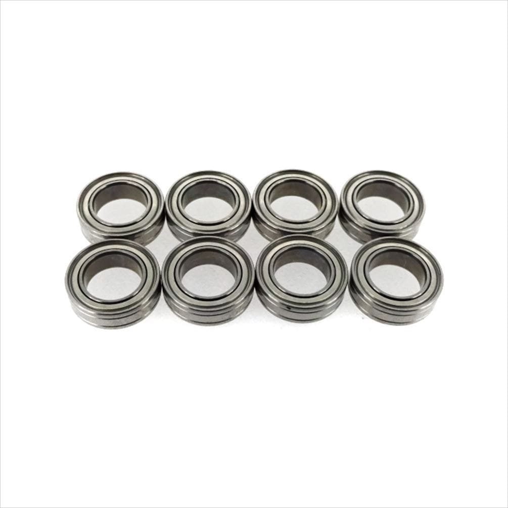 ★新品NEW！★＃５/７番★フルマシンカット★防水ベアリング★超軽い約128g★ 8個 740ZZ 4-7-2.5ISC製 高耐食ステン キャストップ ベアリング