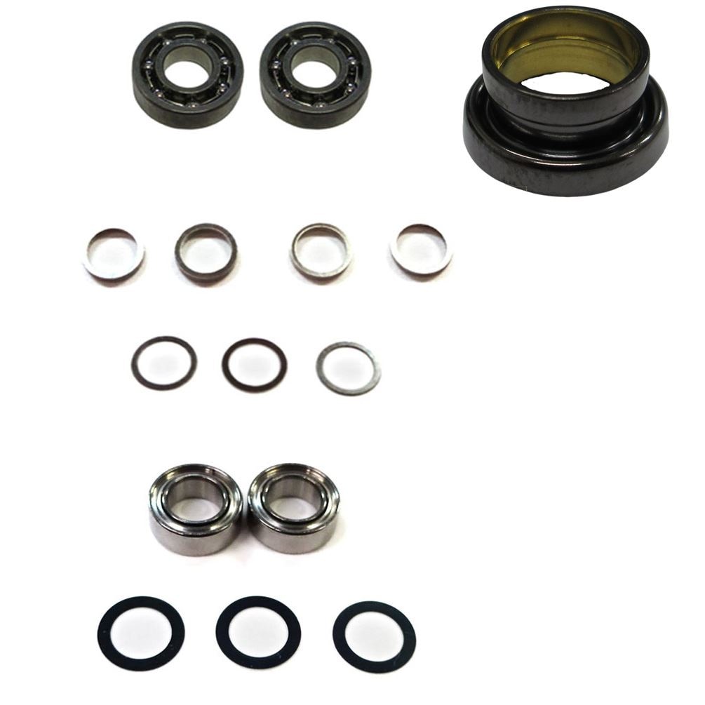 ラインローラー,ハンドルノブ ベアリング化キット 本体付チタン黒