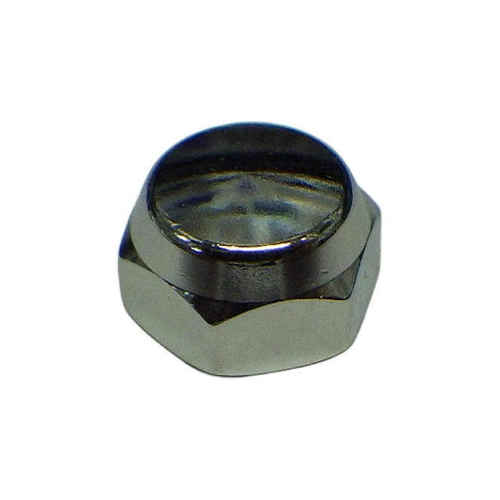 ナット M7 クロム 左 10mm 低頭 0.75P 真鍮クロム シマノ M7に限る