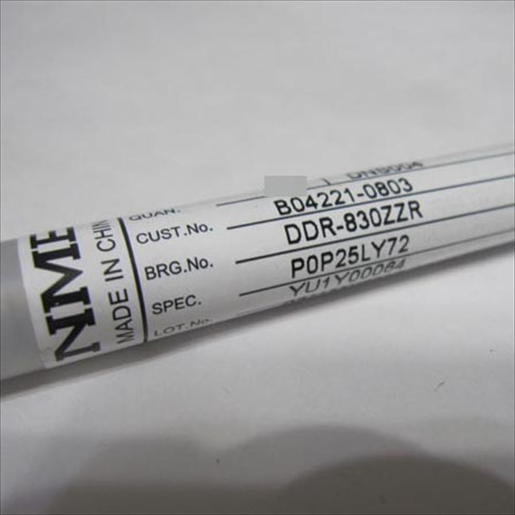 10�� DDR830ZZ NMB �ߥͥ٥��� ����8,���3,��4mm ���ƥ�쥹�٥���� 693ZZ