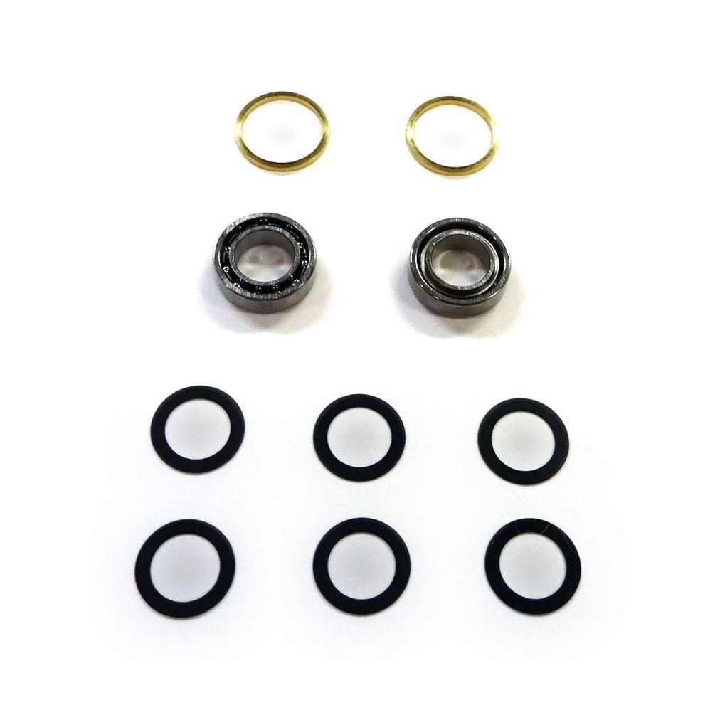 コグホイール 内輪外輪非接触キット NMBステンベアリング版 アブ 雷魚