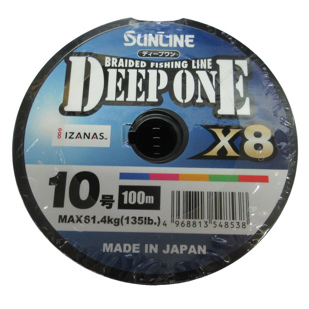 ����饤�� �ǥ����ץ���8 (10�� 135LB) 100mñ�� Ϣ��� �ޥ�����顼 8����PE�饤�� DEEP ONE