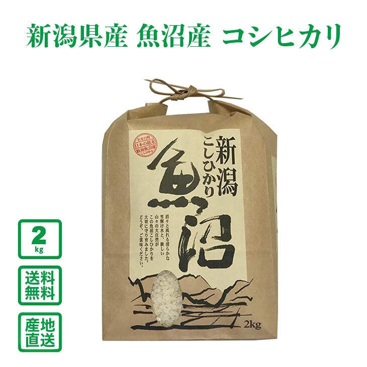令和7年産】新潟県 南魚沼産 コシヒカリ 2kg【送料無料(一部地域除く