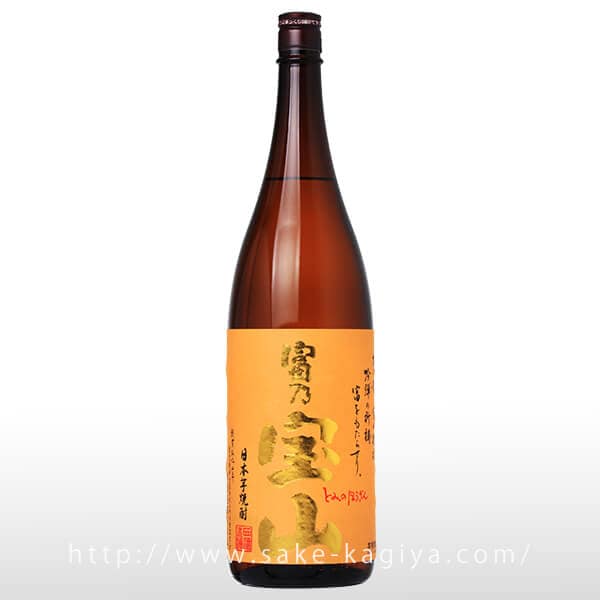 富乃宝山 宝山 黄金千貫 2008年製造 未開封 新品 一升瓶 1800ml 富乃宝山 1.8L | 西酒造（鹿児島県） | -酒やの鍵本