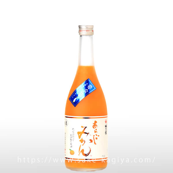 あらごし みかん 720ml | 梅乃宿酒造｜リキュール（奈良県