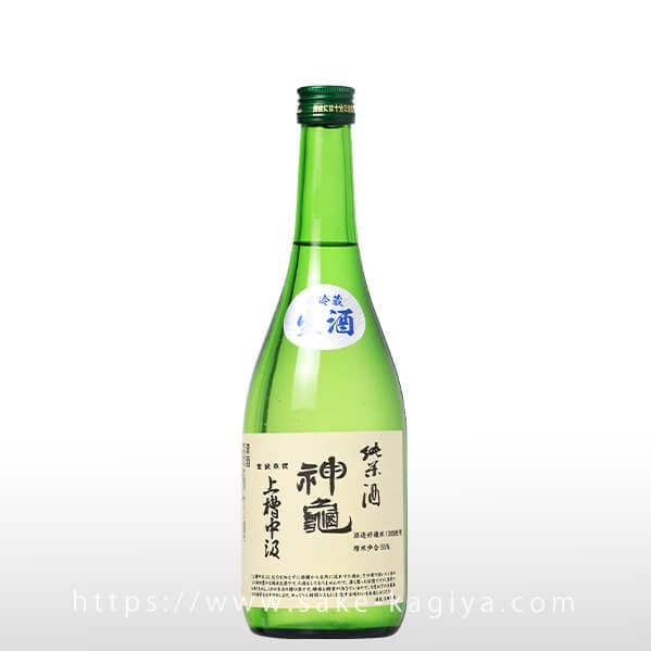 神亀 純米生酒 上槽中汲 720ml | 神亀｜神亀酒造（埼玉県） | -酒やの鍵本