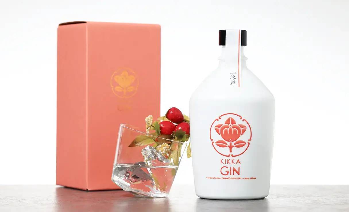 橘花 KIKKA GIN 朱華 700ml | すべての商品 | -酒やの鍵本