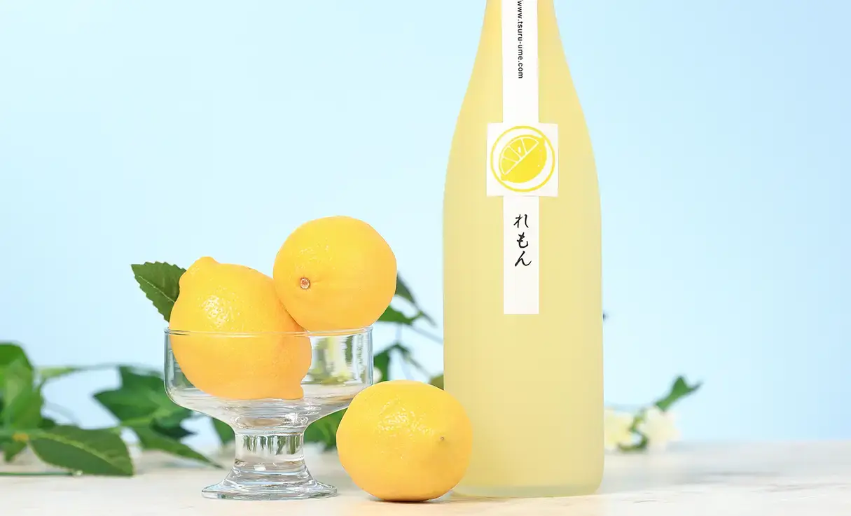 鶴梅 れもん 720ml | 平和酒造 ｜リキュール（和歌山県） | -酒やの鍵本