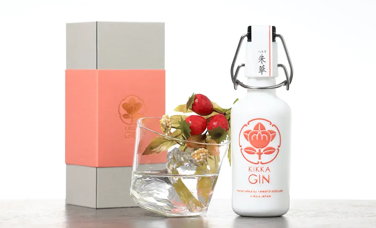 橘花ジン　KIKKA GIN 雫と簪 橘花KIKKA GIN 雫と簪 - 橘花 KIKKA クラフトジン 大和蒸溜所