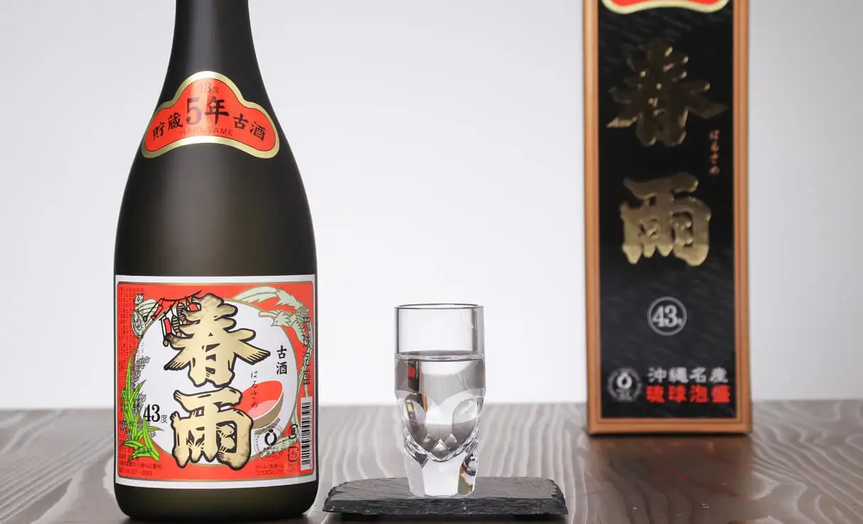 春雨 5年古酒 43度 720ml | 宮里酒造所 | 酒専門店鍵や