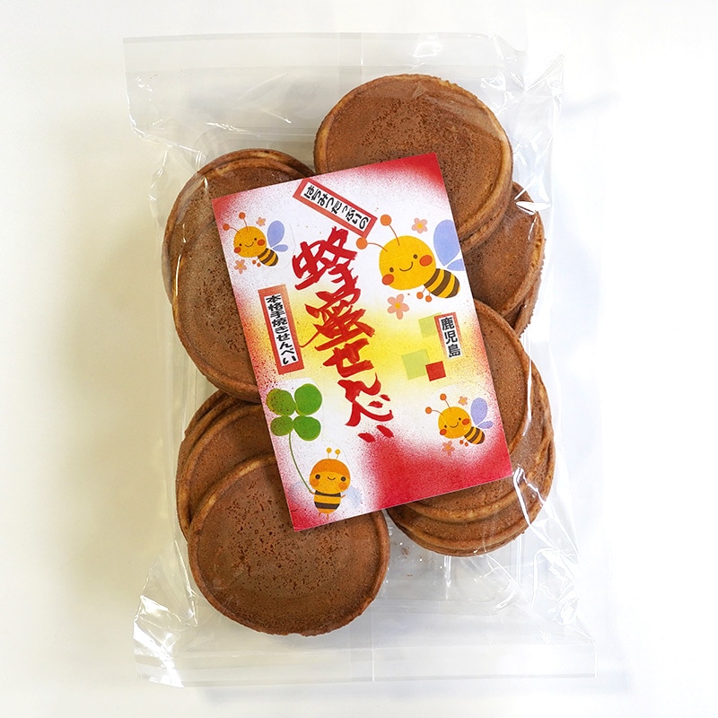 蜂蜜せんべい 16枚入りのお取り寄せ通販｜かご市ネットショップ