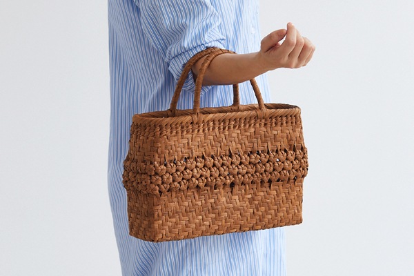 3品、ぶどう柄装飾付き籠3品せっと 3品、ぶどう柄装飾