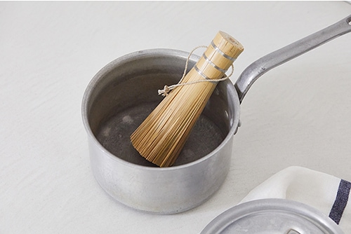 竹製 ささら 全長約18cm(紐付き/吊り下げ可能)ステンレス巻き部分 直径