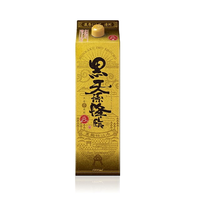 黒麹天孫降臨25％ 1800ｍｌパックＫＧ（ギフト対応不可）