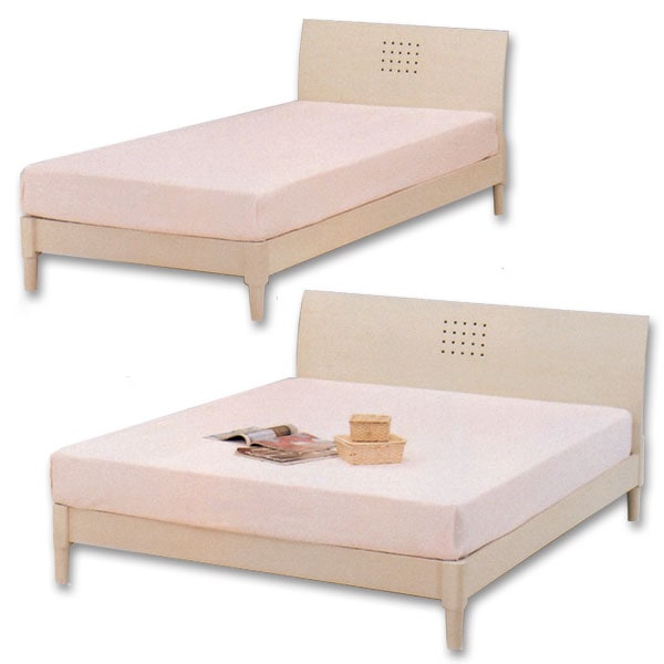 木製 セミダブルベッドフレーム　ホワイト 楽天市場】ベッドフレーム ベッド 白 ホワイト セミダブル