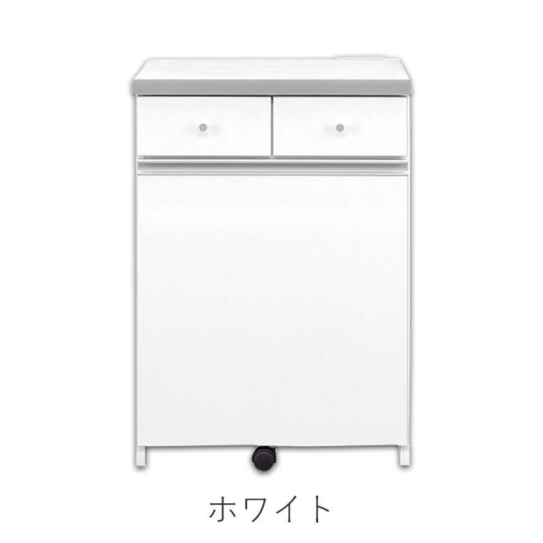 美品★日本産ダストボックス キッチンカウンター 国産 幅55cm ペール付き 大川家具通販リラックス本店,55ダストボックス キッチン