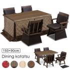 �����˥󥰤����ĥơ��֥� 6�����å� 150��90 �ϥ������� 4���� �����ĥơ��֥� ��ž�ػ� ɪ�դ� ���ĥ��å� �֥饦�� �����ĥơ��֥� �礭�� ���������� UV���� ���� �����˥󥰤����� �����ĥơ��֥륻�å�  