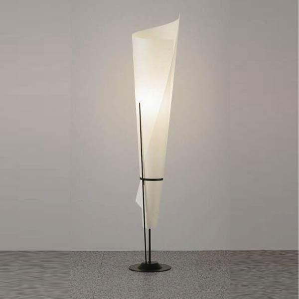 美濃和紙 和風 スタンド型フロアライト warp ワープ 本美濃紙