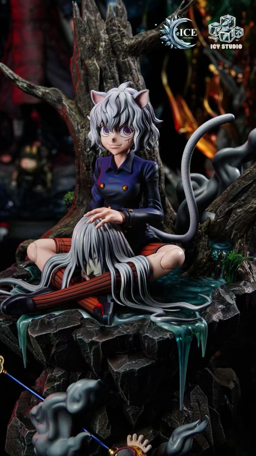 【ゆな】Hunter×Hunterカイト ネフェルピトー 60体 予約】ネフェルピトー＆カイト Icy Studio | HUNTER × HUNTER | 海外
