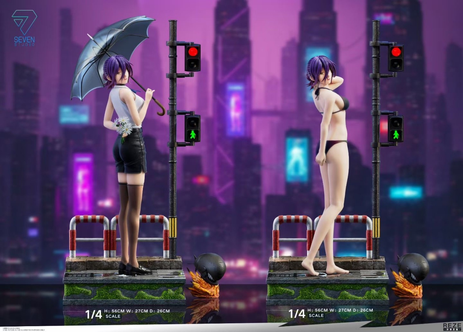 予約】レゼ Seven Studio | チェンソーマン | 海外フィギュアショップ