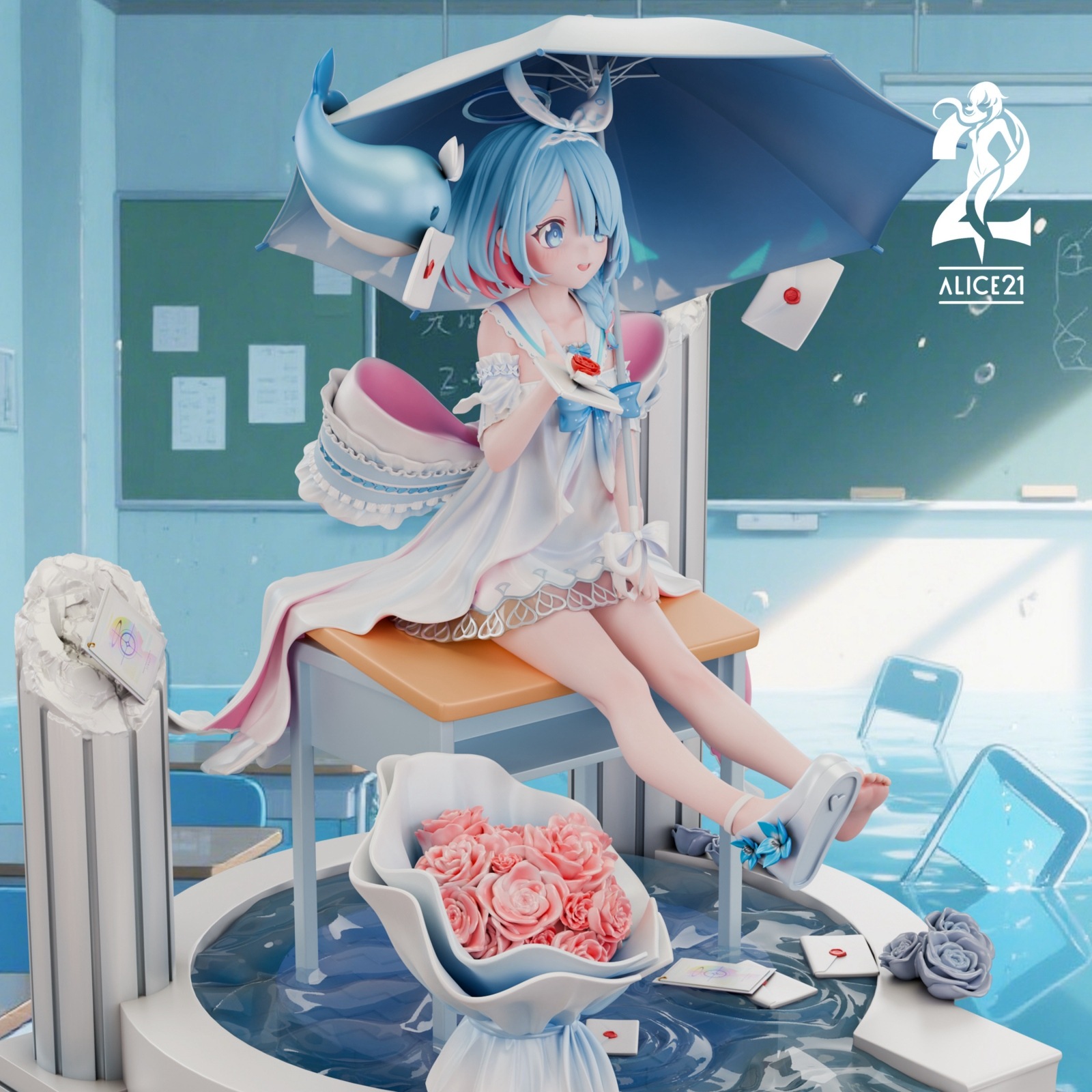 予約】純白の誓約 アロナ ALICE21 | ブルーアーカイブ | 海外