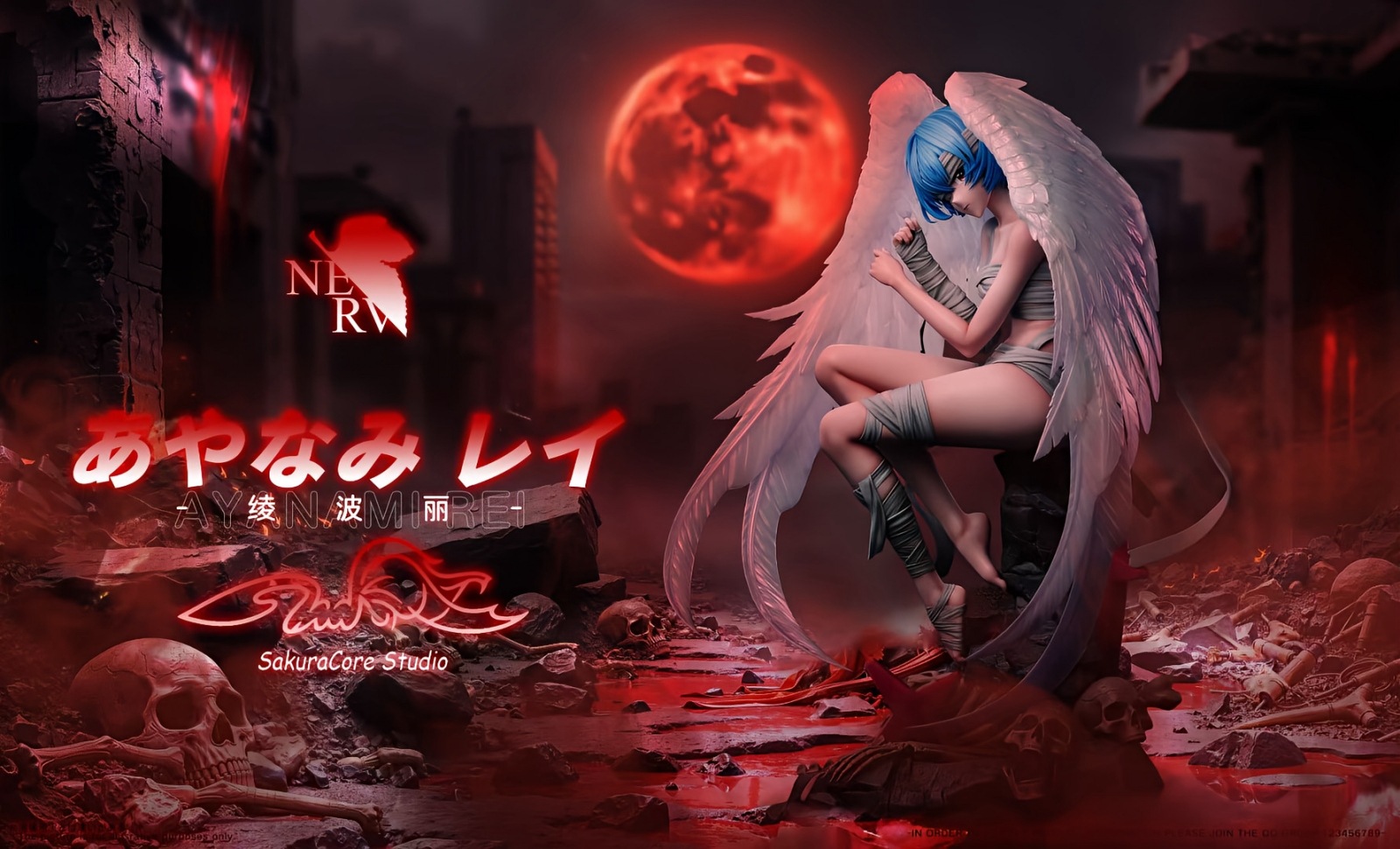 予約】綾波レイ『エヴァンゲリオン』SakuraCore Studio | 新世紀