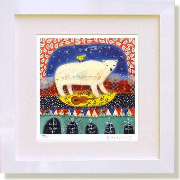 カレン ホイプティング　【Arctic／北極からの光】 絵画 カレンホイプティング 北極からの光 版画 インテリア お祝い
