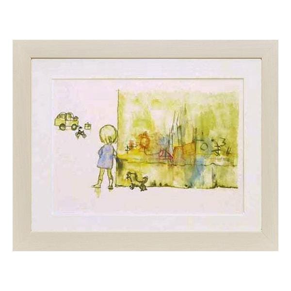 絵画 いわさき ちひろ 絵画 インテリア いわさき ちひろ あっさんりんしゃ アート