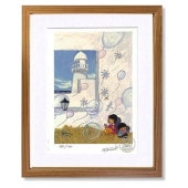 【専用】ノスタルジア / 抽象画 63×46㎝ 額縁セット モダンアート イン・ザ・パラダイス / 抽象画 77×56㎝ B2 額縁セット 原画1点